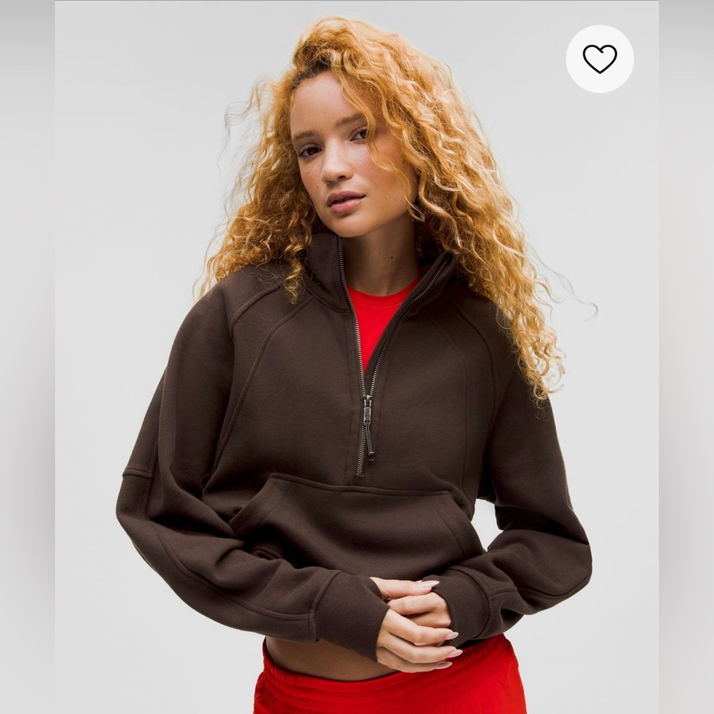 Lululemon Oversized Half Zip Scuba Hoodie